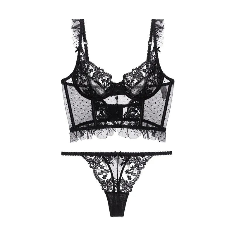 Nuve™ | Elegante e Sensuale Set di Lingerie Italiana
