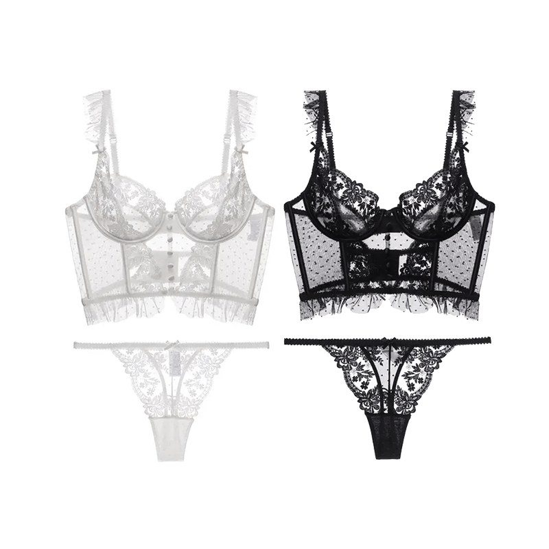 Nuve™ | Elegante e Sensuale Set di Lingerie Italiana
